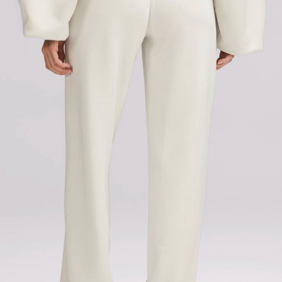 Luluemon Softstreme Pintuck Mid-Rise Pant Regular XL NWT Bone - Picture 5 of 6